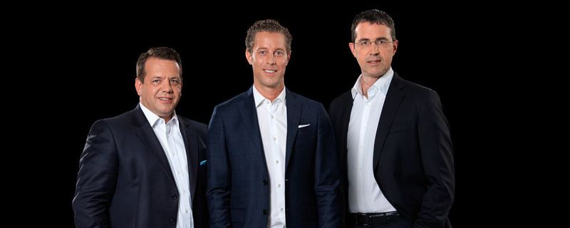 Die Berylls-Geschäftsführer Andreas Radics, Jan Burgard und Jan Dannenberg (v. li. n. re.) sprachen über die aufstrebenden Player aus dem Silicon Valley.