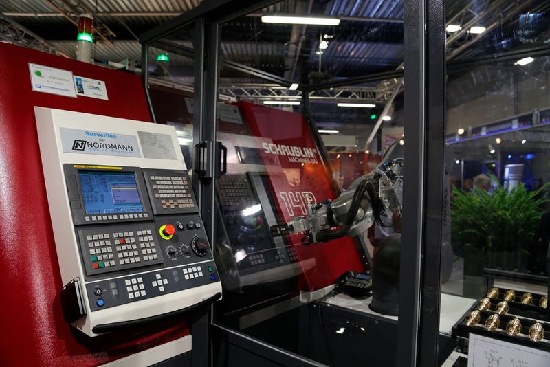 Schaublin Machines SA était l'un des exposants du SIAMS en 2014.