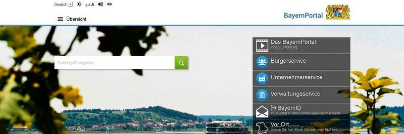 Bayerns eGovernment-Portal ist online