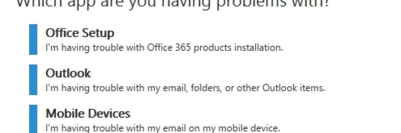 Microsoft Office 365 Support and Recovery Assistant