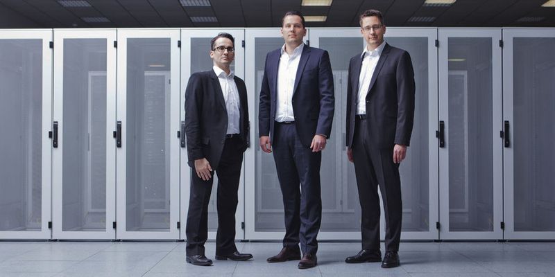 V. l.: Jan-Michael Lohr, Thimo Groneberg und Martin List bilden die Geschäftsführung von Busymouse.