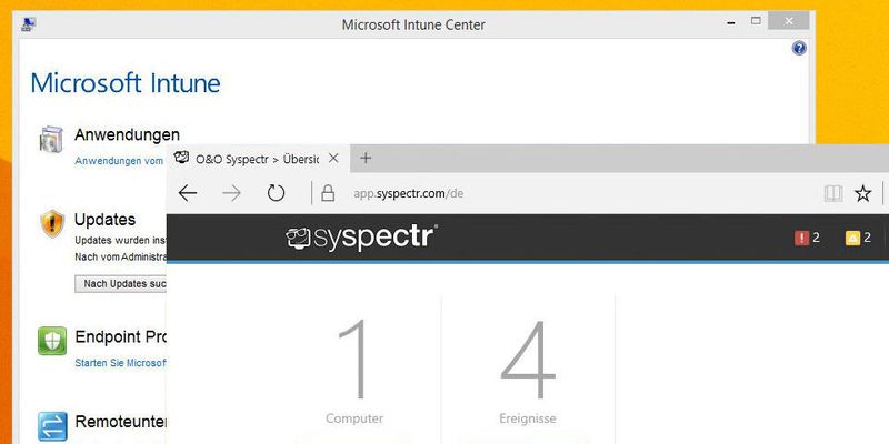 Welches Werkzeug taugt besser für die Client-Verwaltung aus der Wolke? Microsoft Intune oder O&O Syspectr?