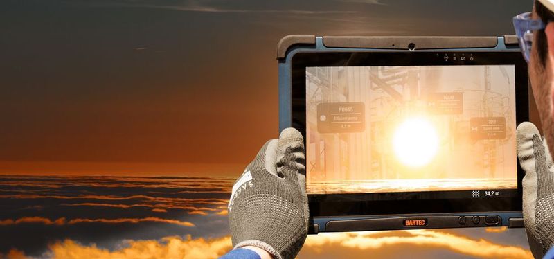 The tablet PC Agile X brings mobility into the field.