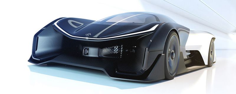 Faraday Future hat auf der CES in Las Vegas die Studie FFZero1 vorgestellt.