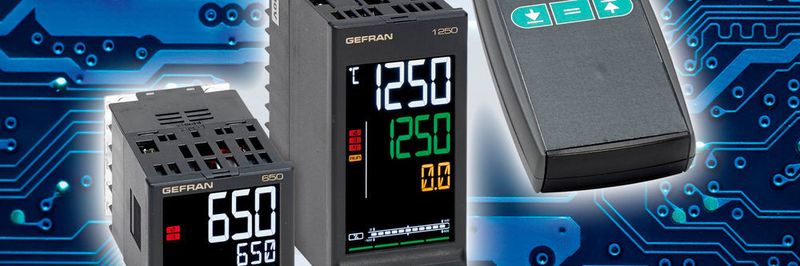 Intelligente Regler wie beispielsweise die PID-Regler von Gefran erfassen Geräte- und Prozessdaten und regeln permanent die Ist- mit den Sollwerten ab.