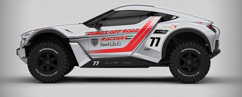 Chassis und Aufhängung kommen aus Spanien, der Motor aus Japan, Entwicklung und Fertigung findet in den Emiraten statt.