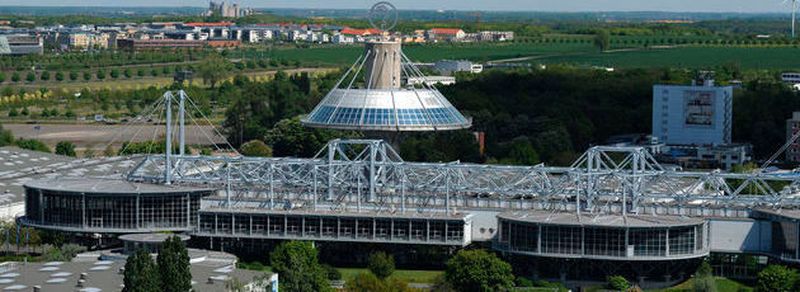 Das Kongresszentrum auf dem Messegelände in Hannover: Die Industrie 4.0 wird auch auf der diesjährigen Hannover Messe ein zentrales Thema sein.