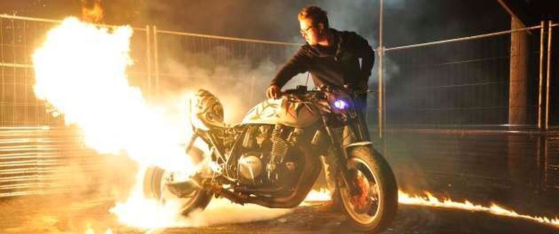 Natürlich wird's auf der 13. Swissmoto 2016 in Zürich auch wieder Burnouts geben.