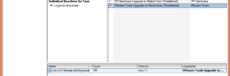 Update Manager in Aktion
