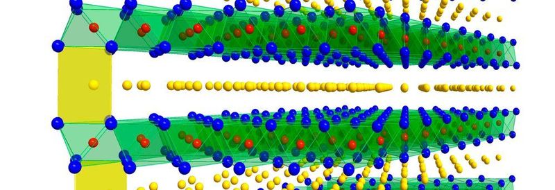 Schematische Struktur der hergestellten Schichtoxide.