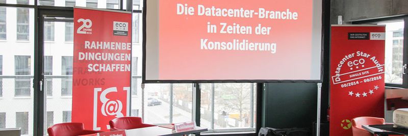 Der Eco - Verband der Internetwirtschaft e.V. ludt zur Diskussionsrunde "Die Datacenter-Branche in Zeiten der Konsolidierung"
