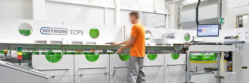 Die Skoda-Mitarbeiter können bis zu zehn Kundenaufträge gleichzeitig kommissionieren.