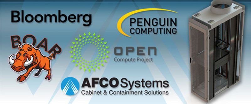 "Boar" heißt die Bloomberg-Variante des Open-Compute-Rack von AFCO.