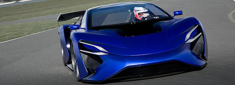Das Elektroauto von Techrules mit 768 kW Spitzenleistung: Der Turbinen-Lader sorgt für eine Reichweite von über 2000 km.