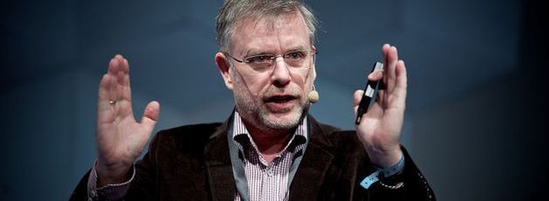 Professor Gunter Dueck (Archivbild): Der frühere Cheftechnologe von IBM Deutschland sezierte auf der REConf die alltägliche Dummheit im Berufsleben und im Management.