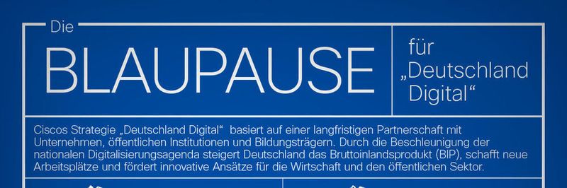 Cisco will Vorreiter bei der Digitalisierung Deutschlands sein.