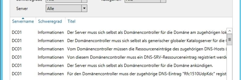 Wie Sie Fehler auf Servern mit Bordmitteln in Windows Server 2012 R2 finden und beheben
