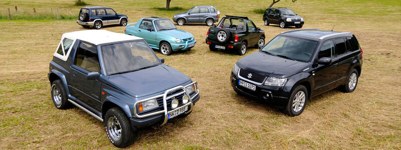 Tradition 50 Jahre Suzuki Offroader