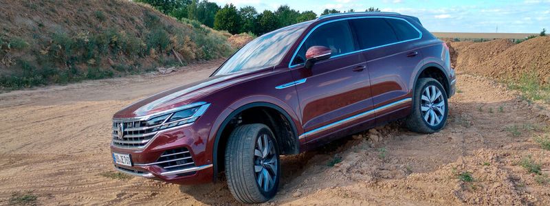 Vw Touareg Fast Zu Schade Fur Das Gelande