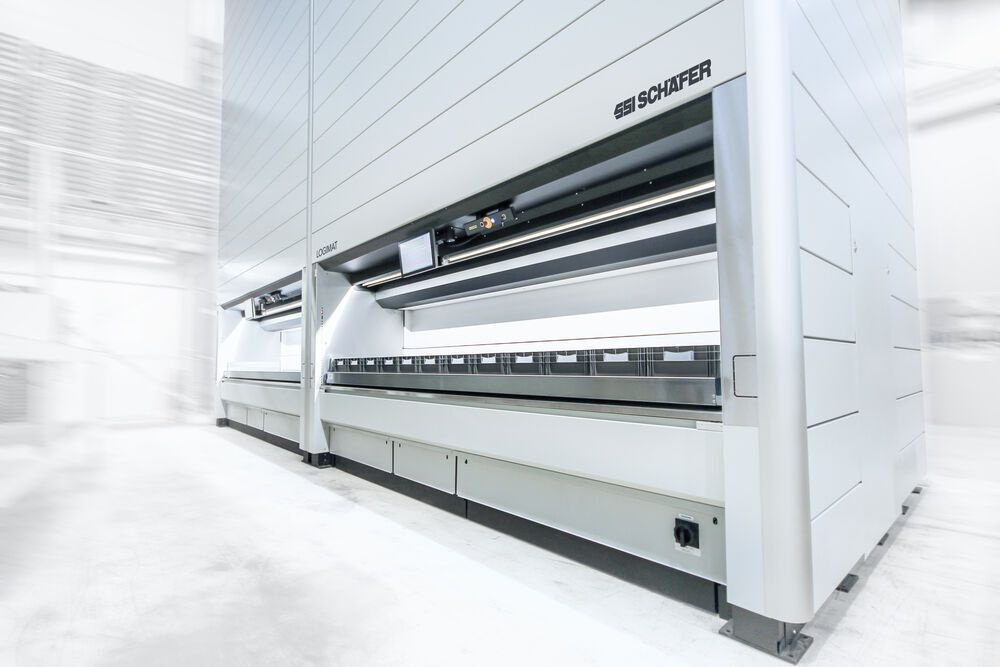 Neue Lagerlifte für die Druckmaschinenproduktion