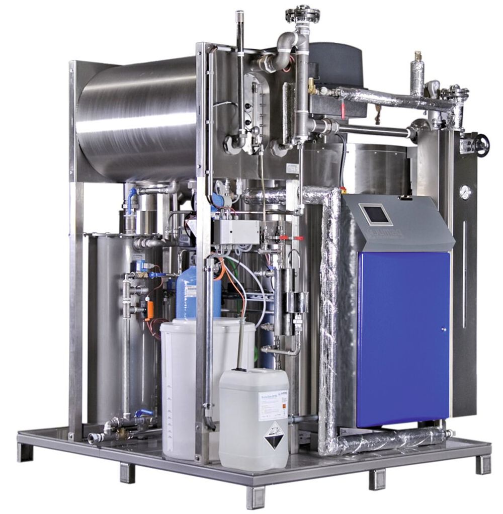 Dampferzeuger für die Sterilisation