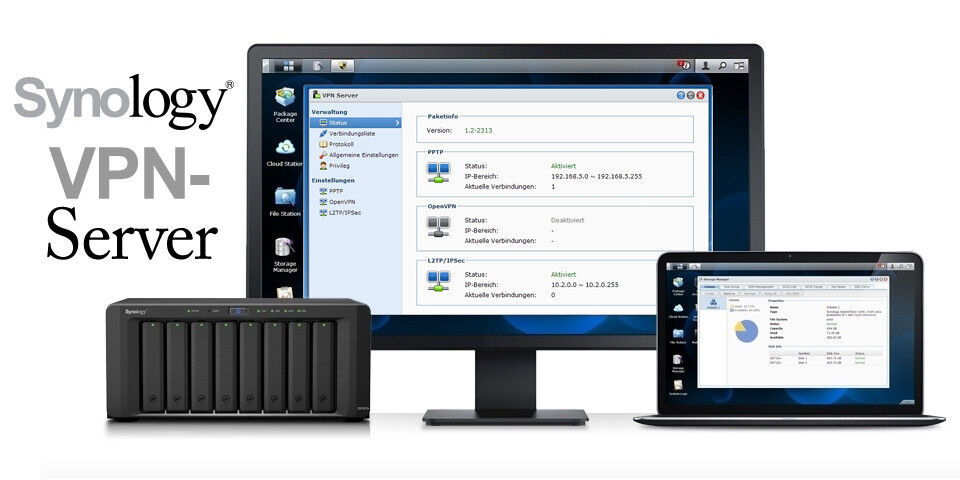 connecter serveur synology vpn cyberghost