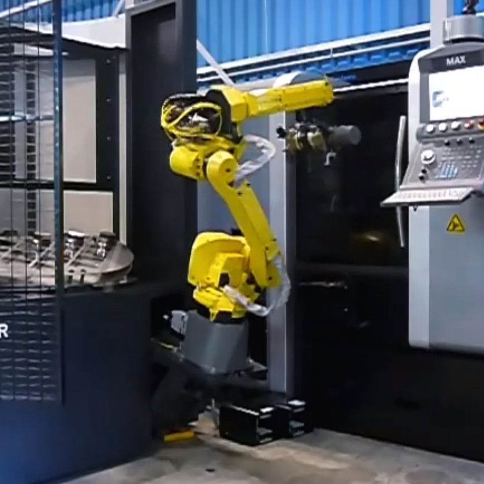 Einfach Bedienbarer CNC-Roboter Automatisiert Werkzeugmaschinen