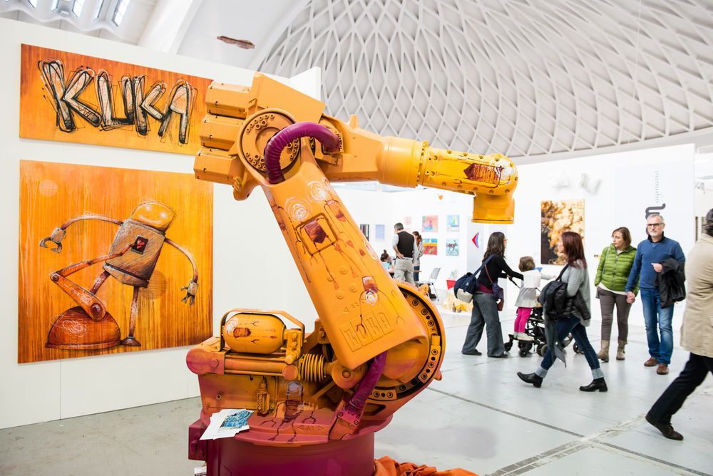 Paratissima: Roboter zwischen Ordnung und Chaos