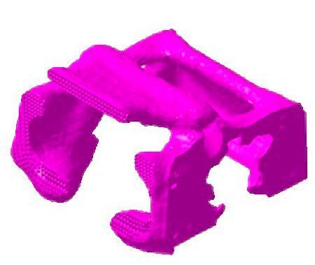 Das Verfahren führt zu ungewöhnlichen Designvorschlägen, die jedoch den Besonderheiten und der Anpassungsfähigkeit der Verbundwerkstoffe Rechnung tragen und so mit wenig Materialeinsatz eine hohe Funktionalität erreichen. (Bild: ARRK|P+Z Engineering)