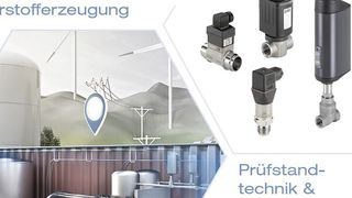 Sowohl bei der Erzeugung als auch bei der Verteilung und Nutzung von Wasserstoff haben sich die Fluidik-Komponenten von Bürkert Fluid Control Systems bewährt.  (Bild: Bürkert Fluid Control Systems)