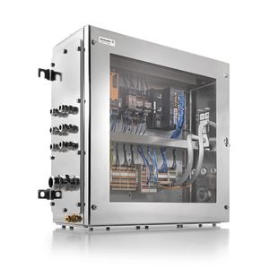 Bestückte Gehäuse ergänzen neben der vorkonfektionierten Klemmleisten den Klippon Assembly Service.(Bild:  Weidmüller)