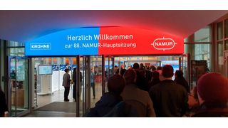 Rund 650 Teilnehmer folgten der Einladung zur 88. Namur-Hauptsitzung, begleitet von zahlreichen Online-Teilnehmern. (Bild: Kempf/VCG)