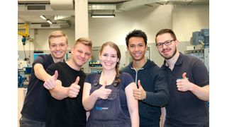 Die Ausbildungsqualität der Beumer-Maschinenfabrik ist auf einem sehr hohen Niveau. Das hat sich jetzt ausgezahlt, denn das Unternehmen wurde wiederholt zu einem deutschen Top-Ausbilder gekürt. (Bild: Beumer Group)