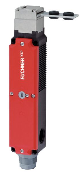 Elektromechanischer Sicherheitsschalter STP-BI stellt eine besondere Lösung für den Personenschutz (Ruhestromprinzip) dar. Er erfüllt ohne zusätzlichen Aufwand die Forderung der Maschinenrichtlinie nach, sich einfach selbst befreien zu können. (Bild: Euchner)