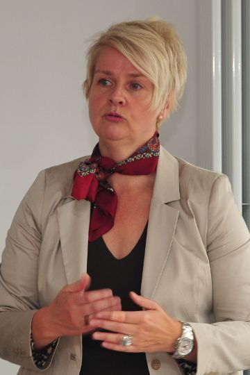 ZDK-Geschäftsführerin Birgit Behrens hatte zu dem Treffen nach Bonn eingeladen. (Michel)