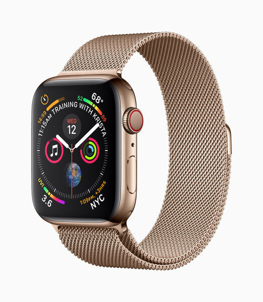 Auch bei der Apple Watch Series 4 gibt es wieder unterschiedliche Designs. (Apple)