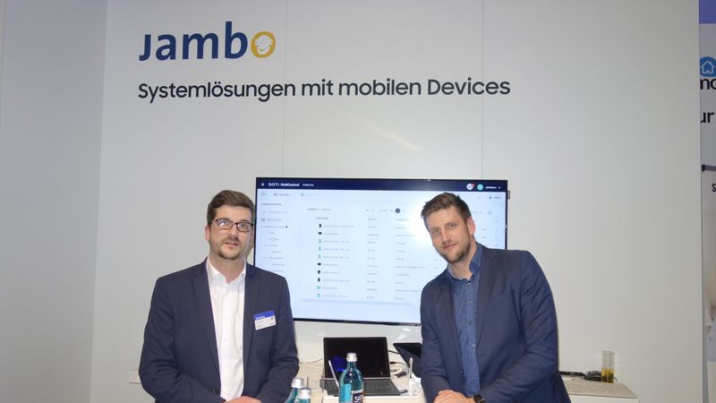 (l.) Filipe Teixeira, Jambo und Maximilian Muth, Intracon  (Bild: IT-BUSINESS)