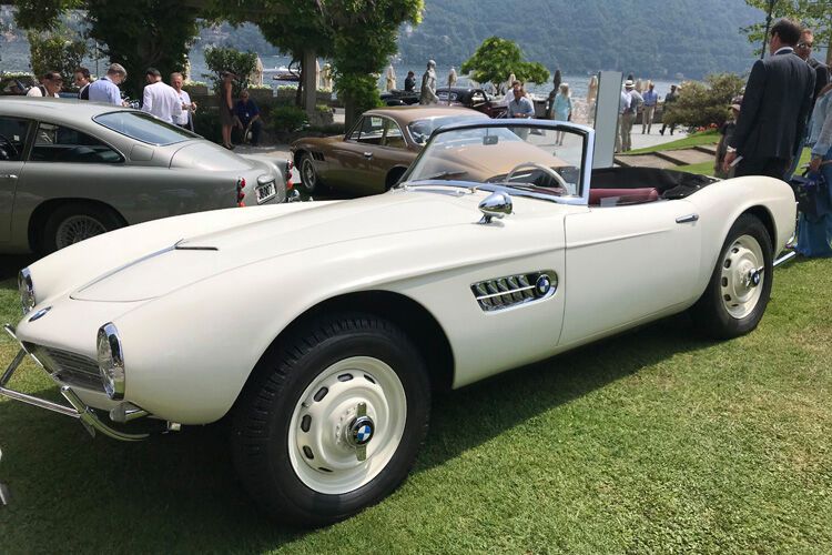 Hier trifft sich die Créme de la Créme der Oldtimer-Szene, etwa dieser ... (Bild: sp-x)