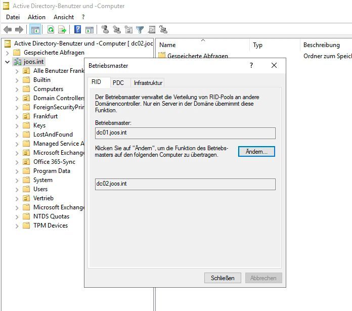 10 Tipps für FSMORollen und den globalen Katalog in Active Directory