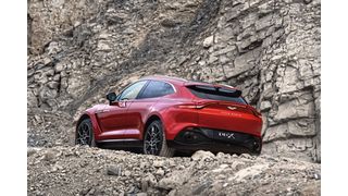 Im Frühjahr 2020 geht der DBX von Aston Martin offiziell an den Start. (Aston Martin)