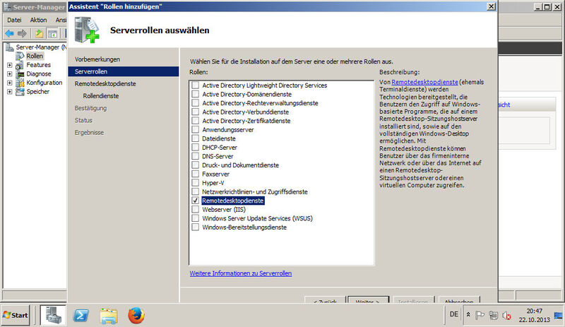 Abbildung 1: Keine Unterschiede zum Standard: Der NDM Desktop Manager arbeitet mit den installierten Windows Remote Desktop Servern zusammen. (Bild: Schlede/Bär)