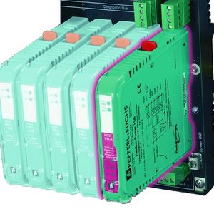 Advanced Diagnostic Modul (ADM) für das FieldConnex Power Hub-System Bild: Pepperl+Fuchs