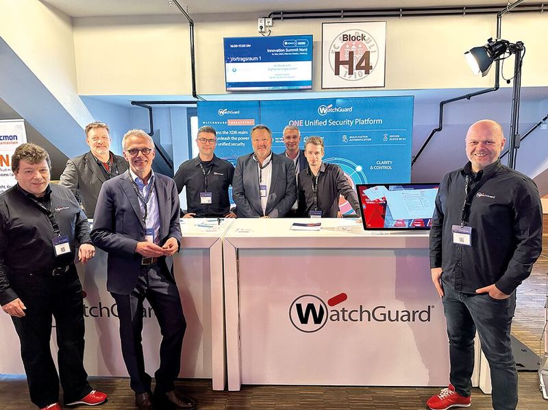 Achtung Hamburg! Das WatchGuard-Team ist mit seinen Profis am Start. (Bild: Vogel IT-Medien )