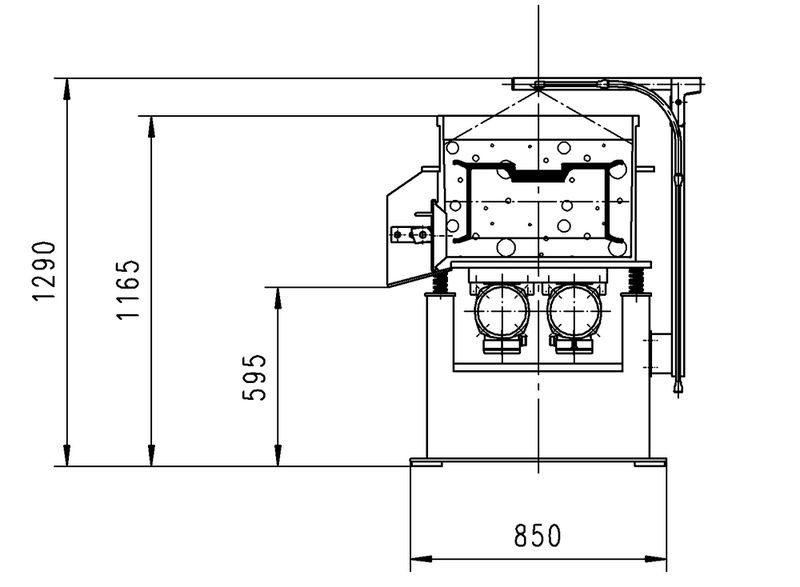 Poliermaschine MV21 mit eingelegter Felge. Die kompakten Abmessungen ermöglichen eine Aufstellfläche unter 1 m2. (Archiv: Vogel Business Media)
