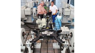 Dynamischer Antriebsstrangprüfstand Pkw in Zentrale Forschung & Entwicklung. (ZF)