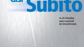 Gysi Subito: Die Gysi AG unterstütz ihre Kunden neu mit einem Schnellservice für Laserteile im Grossformat. (Bild. Gysi)
