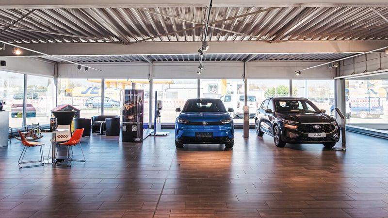 Die Marke Ford ist erst seit dem Jahr 2022 im Ebert-Portfolio. Die Autohausgruppe geht zurück auf das Jahr 1898 und ist einer der ältesten Mercedes-Partner weltweit. (Bild: Autowelt Ebert)