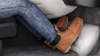 Der Active Heel Airbag schützt im Crashfall vor Verletzungen der unteren Extremitäten. (Bild: ZF Lifetec)