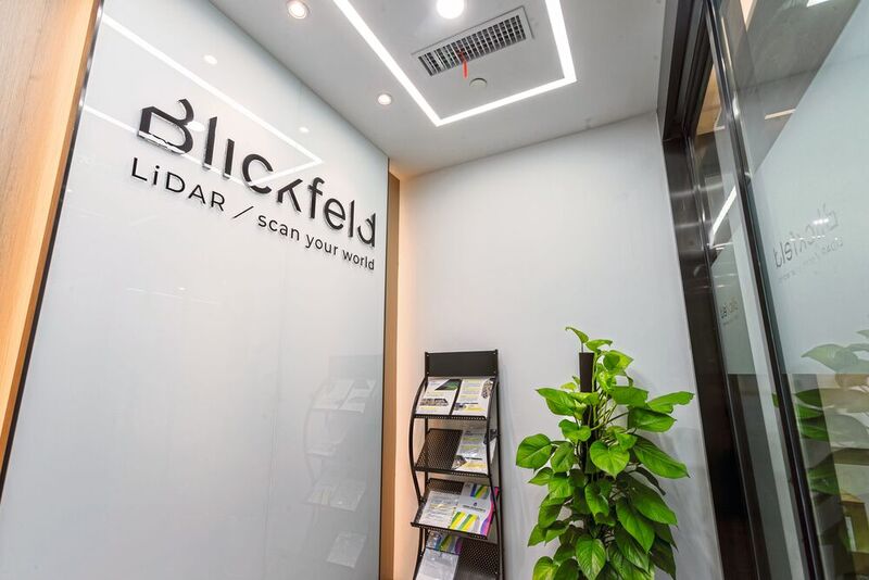 Das neue Blickfeld-Büro in Schanghai, China.