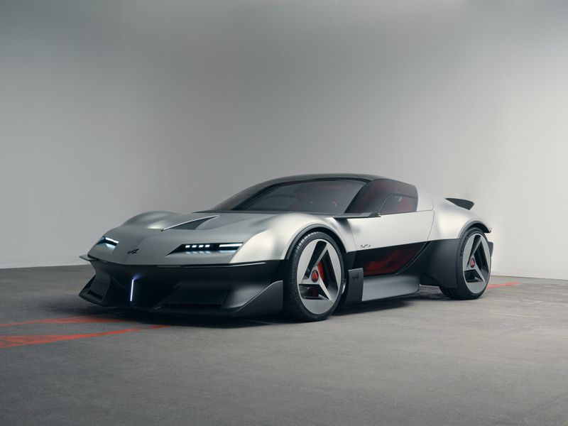 Alpine is unveiling the “A310 Vision” concept car in Paris. (Source: Alpine)